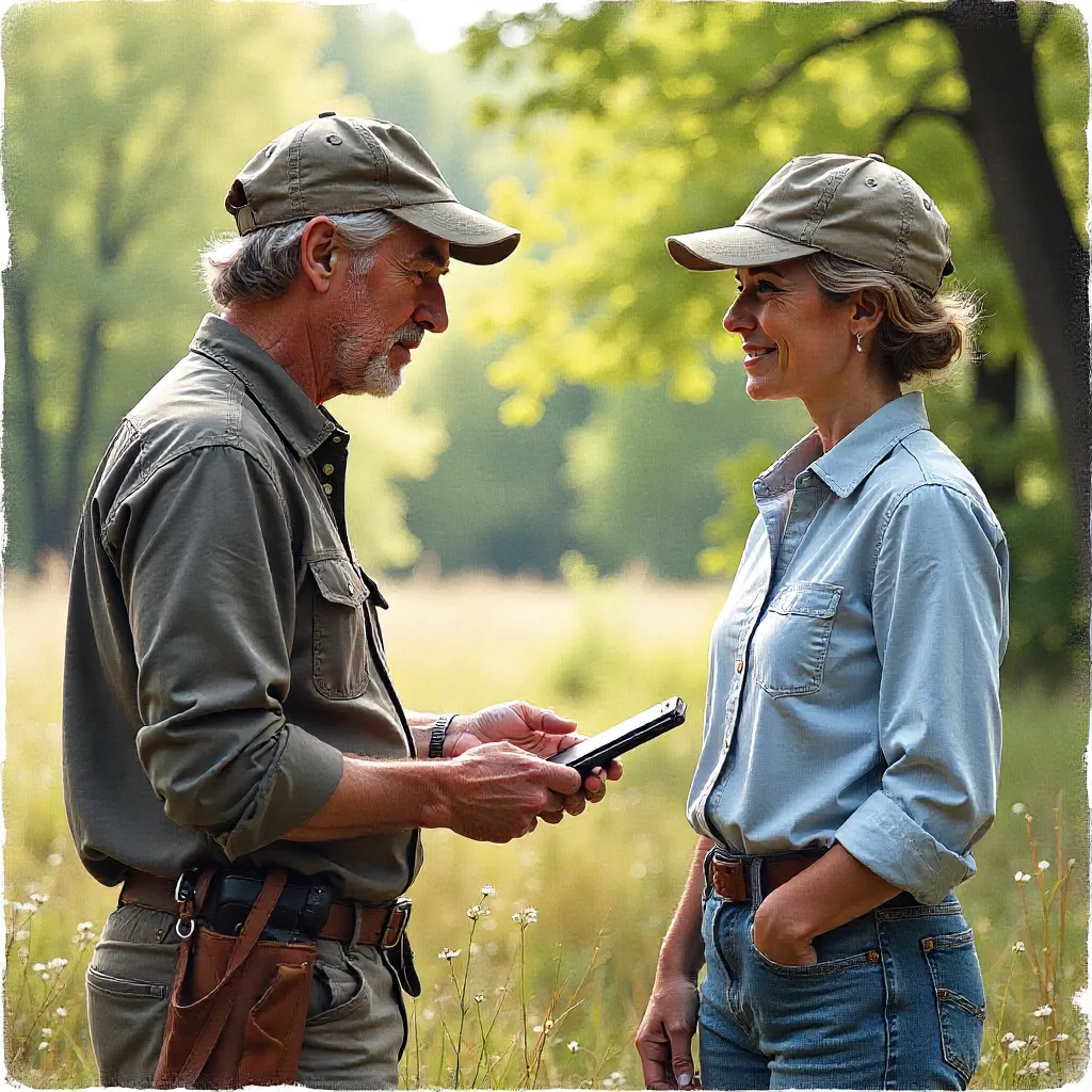 Sketching technique demonstration